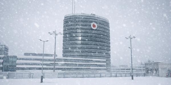 Vodafone Campus_Schnee_Winter